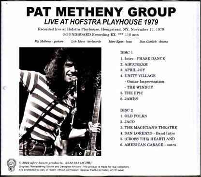 Pat Metheny Group Lyle Mays Pat Metheny Lyle Mays/NY,USA 1979 Complete