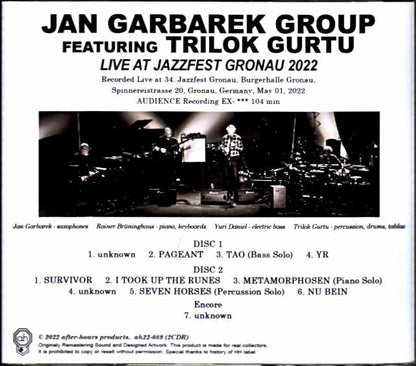 Jan Garbarek Group Trilok Gurtu Jan Garbarek Trilok Gurtu/Germany 2022 Complete