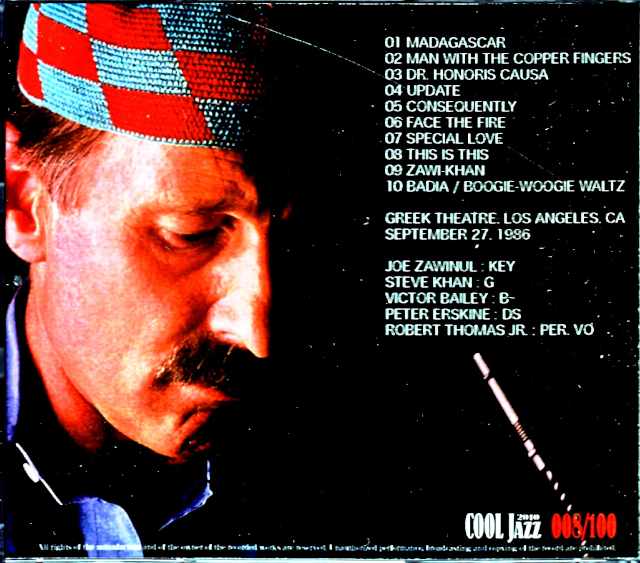 Weather Update Joe Zawinul Weather Update Joe Zawinul/CA,USA 1986 Complete