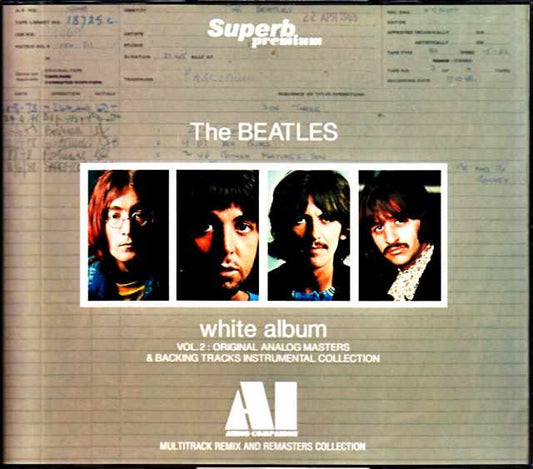 Beatles The Beatles/White Album White Album AI - Audio Compilation Multitrack Remix and Remasters Vol.2