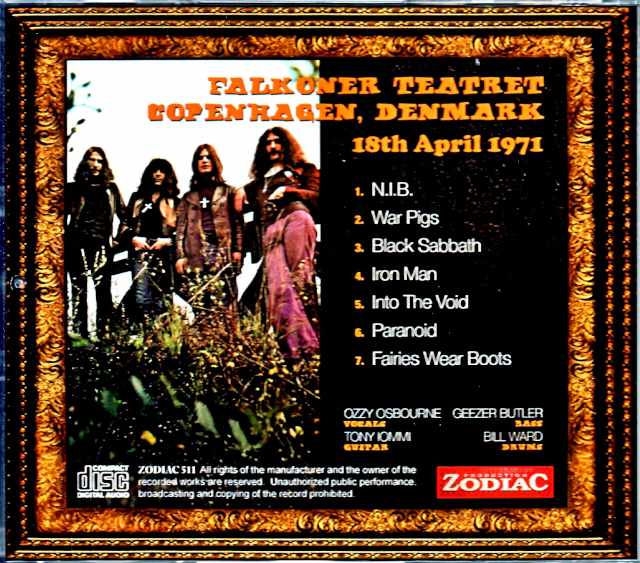 Black Sabbath/Denmark 1971 Upgrade