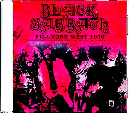 Black Sabbath/CA,USA 11.21.1970 Upgrade