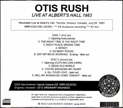 Otis Rush/Canada 1983