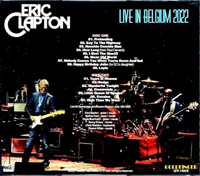 Eric Clapton/Belgium 2022 Complete