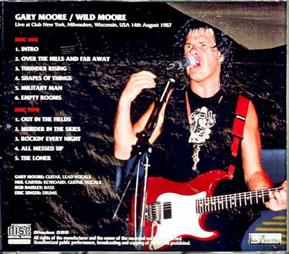 Gary Moore/WI,USA 1987 Complete