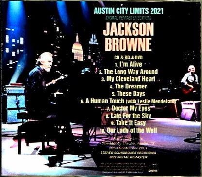 Jackson Browne Jackson Browne/TX,USA 2021 S & V 2022 Digital Remaster