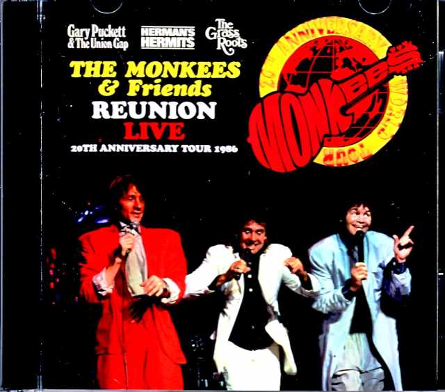 Monkees Herman's Hermits,Grass Roots Monkees/CA,USA 1986