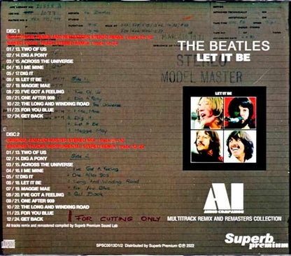 Beatles Let it Be AI - Audio Compilation Multitrack Remix and Remasters