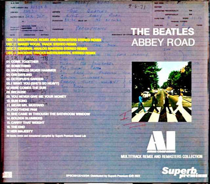 Beatles The Beatles/Abbey Road Abbey Road AI - Audio Compilation Multitrack Remix and Remasters