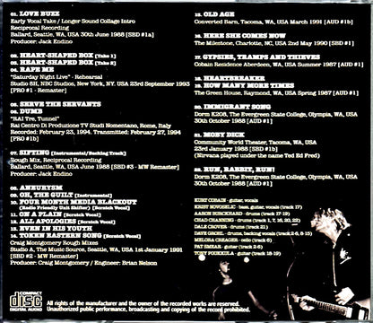 Nirvana/Recreating the unreleased Blue Moon Records 2002 Compilation