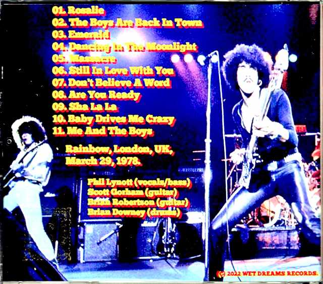 Thin Lizzy/London,UK 1978