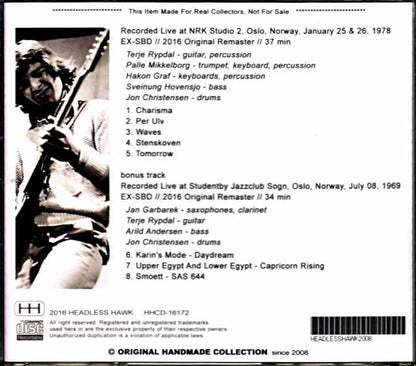 Terje Rypdal Group Jan Garbarek Terje Rypdal Jan Garbarek/Norway 1978 2Days & more