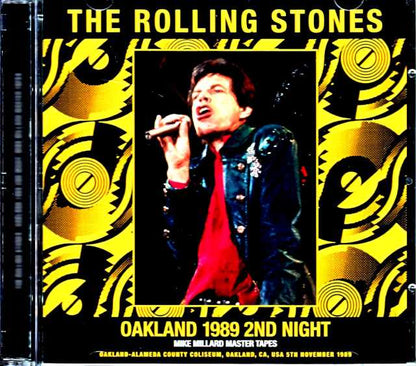 Rolling Stones/CA,USA 11.5.1989 Mike Millard Master Tapes