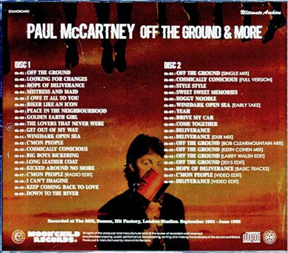 Paul McCartney Paul McCartney / Off the Ground Strongest reinforcement board Off the Ground Demos