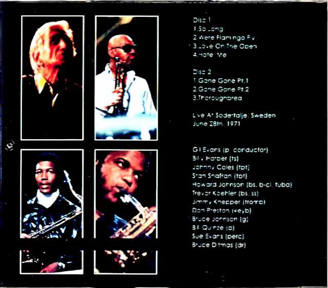 Gil Evans Orchestra Gil Evans/Sweden 1971