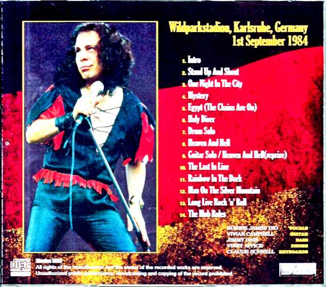 Dio Dio/Germany 1984