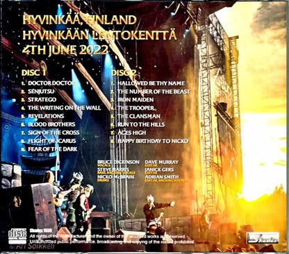 Iron Maiden Iron Maiden/Finland 2022