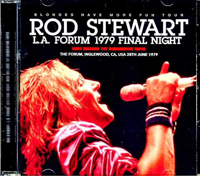 Rod Stewart Rod Stewart/CA,USA 1979 Mike Millard 1st Generation Tapes