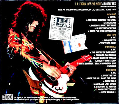 Led Zeppelin/CA,USA 6.22.1977 4Source Mix Upgrade