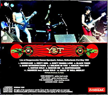 Y & T Y & T/Netherlands 1982 Upgrade