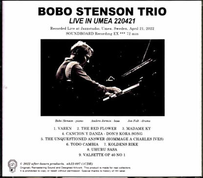 Bobo Stenson Trio Bobo Stenson/Sweden 2022