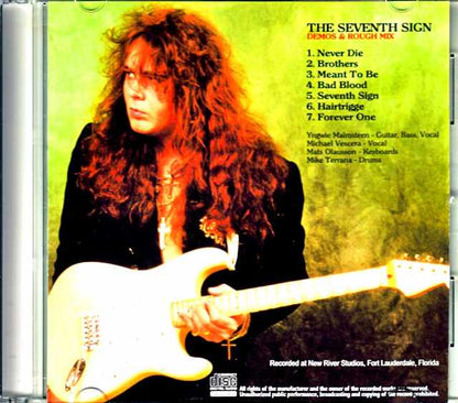 Yngwie Malmsteen Seventh Sign Demos & Rough Mix