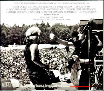 U2/Netherlands 1981