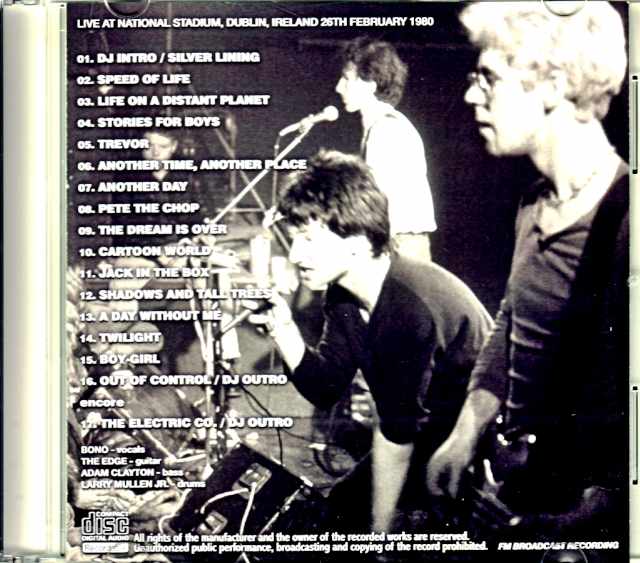 U2/Ireland 1980