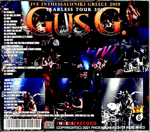 Gus G./Greece 2019 & more