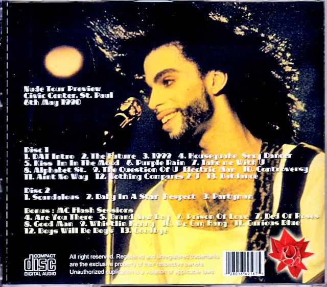 Prince/MN,USA 1990 & more