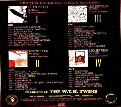 LED ZEPPELIN Led Zeppelin/First Four "Dr. Ebbetts Sound System"