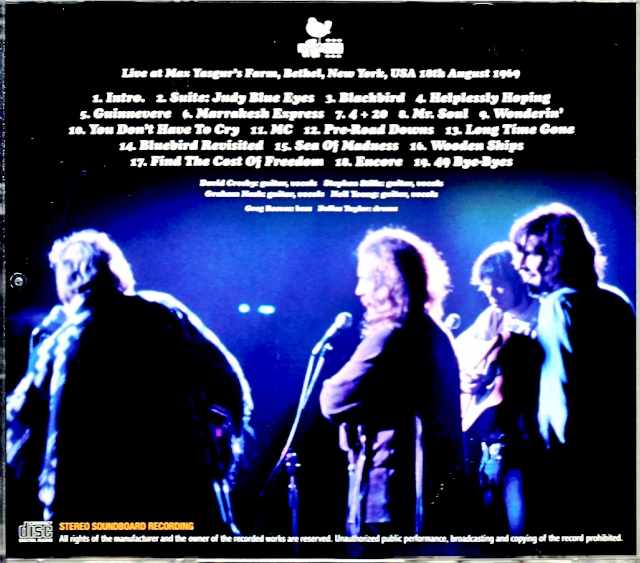 CSN & Y Crosby, Stills, Nash & Young Crosby, Stills, Nash & Young/NY, USA 1969 Complete