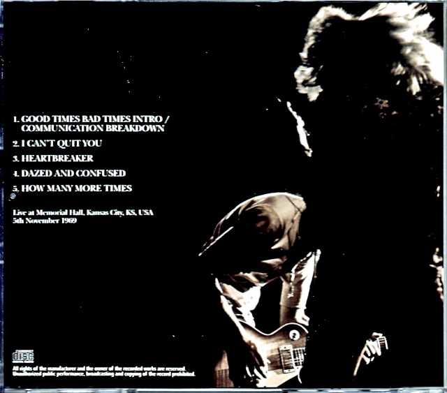 Led Zeppelin/MO,USA 1969 Upgrade