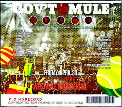 Gon't Mule Government Mule/CT,USA 2021