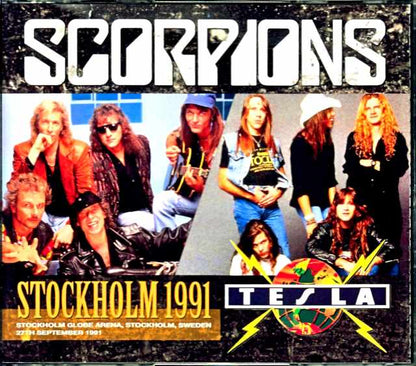 Scorpions Tesla Scorpions Tesla/Sweden 1991