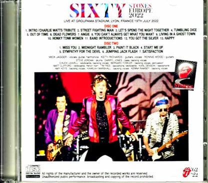 Rolling Stones/France 7.19.2022