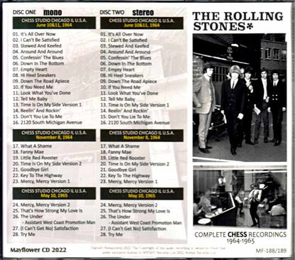Rolling Stones/Complete Chess Recordings 1964-1965