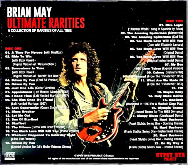 Brian May/A Collection of Rarities of All Time