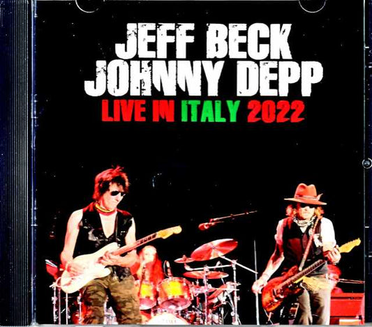 Jeff Beck Johnny Depp Jeff Beck Johnny Depp/Italy 2022