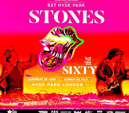 Rolling Stones/Early Summer Hyde Park London, UK 6.25.2022 Complete