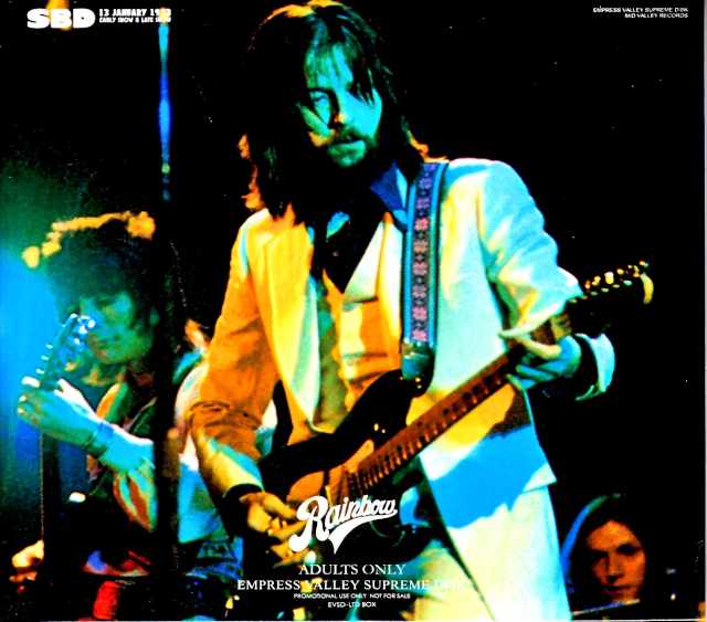 Eric Clapton Eric Clapton/Rainbow Concert 1973 London, UK 1973 Soundboard Edition