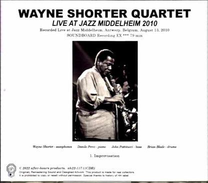 Wayne Shorter Quintet Danilo Perez, John Patitucci Wayne Shorter Brian Blade/Belgium 2010