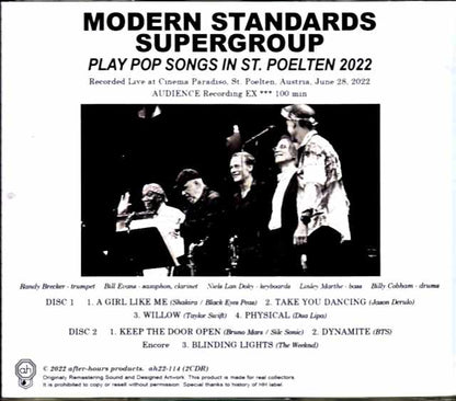 Modern Standards Supergroup Randy Brecker, Bill Evans, Billy Cobham Randy Brecker Bill Evans/Austria 2022 Complete