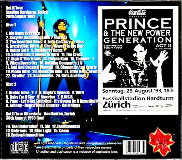 Prince/Switzerland 1993