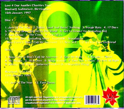 Prince/England,UK 1.18.1997 & more