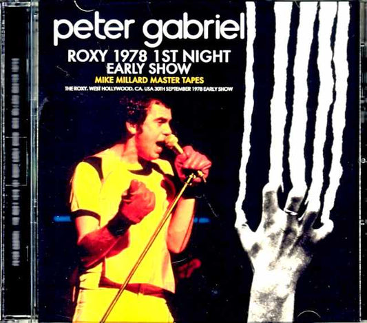 Peter Gabriel/CA,USA 1978 Early Show Mike Millard Master Tapes