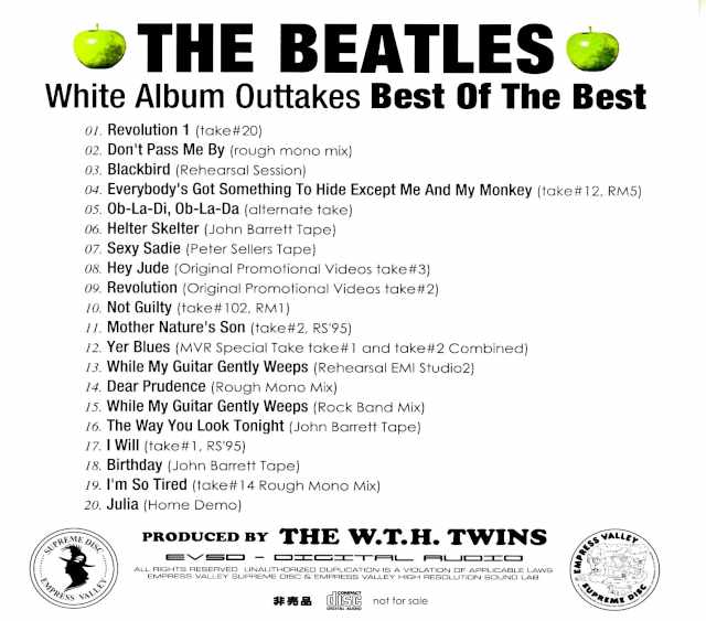 Beatles White Album Outtakes Best of the Best