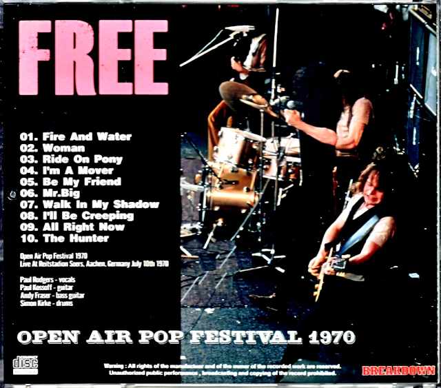 Free/Germany 1970