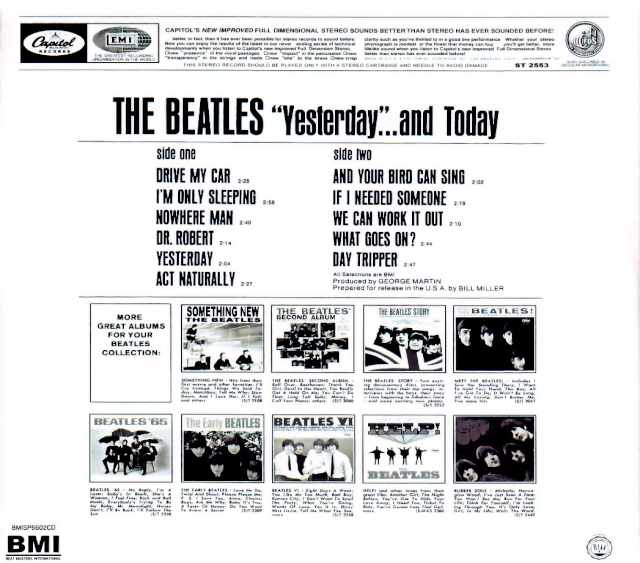 Beatles Yesterday...and Today U.S. Album Collection Original Stereo Second Edition