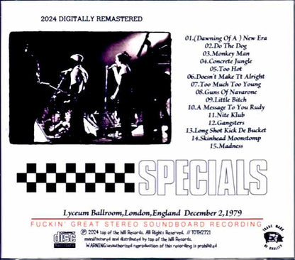 Specials/London,UK 1979 Remastered